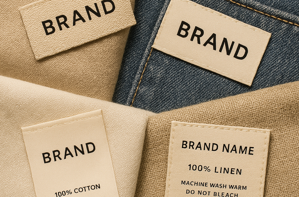 Étiquettes de marque pour vêtements : quelles options pour votre entreprise ?