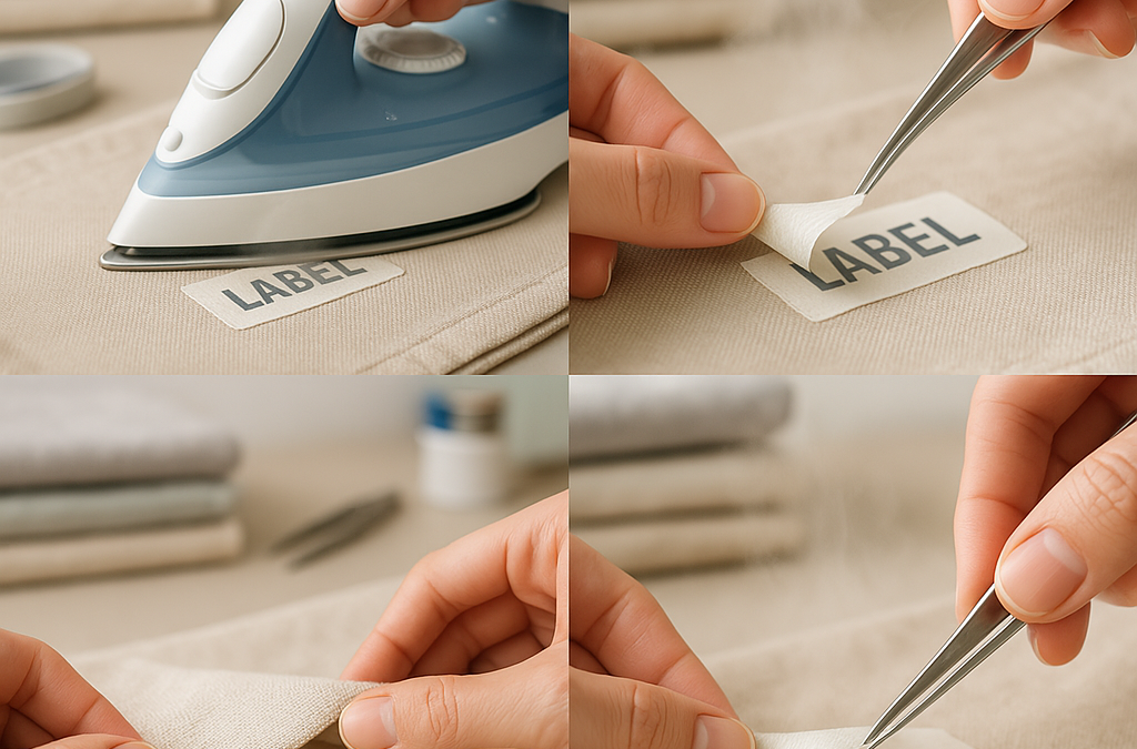 Enlever une étiquette thermocollante comme un pro : techniques efficaces et conseils pratiques à découvrir !