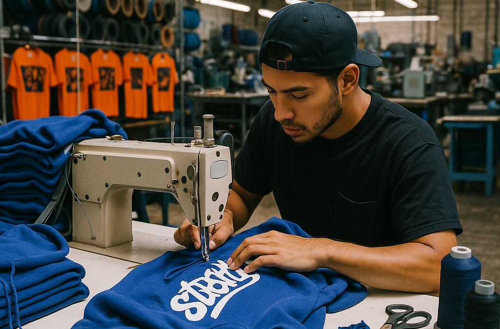 La fabrication textile streetwear : entre créativité et exigence industrielle