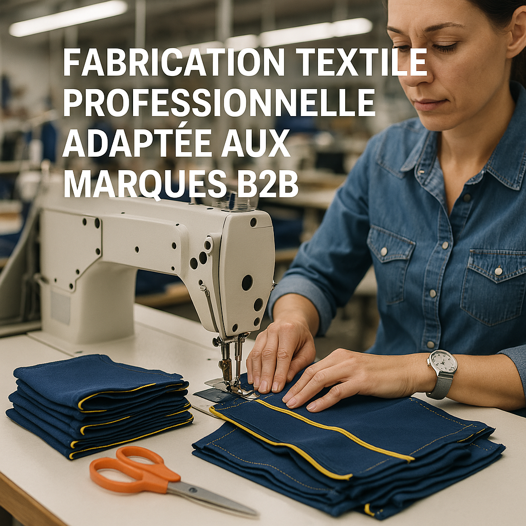 Fabrication professionnelle adaptée aux marques B2B